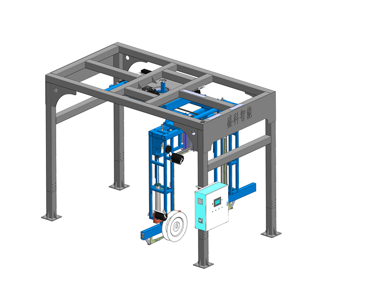 全自动砖块捆扎包装机