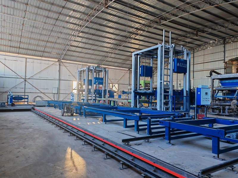 宁夏:全自动砌块生产线已成功投入运营